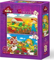 Puzzle Farmárka 35 + 60 dielikov