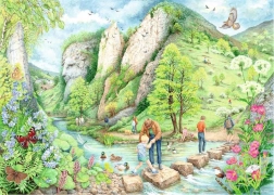 Puzzle Prechádzky Dovedale 1000 dielikov