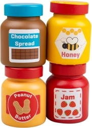 Drevená sada desiatových nátierok