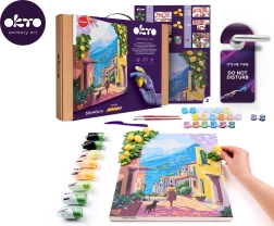 Maľovanie podľa čísel a 3D modelovanie – obraz Lemon Weekend 30 × 40 cm