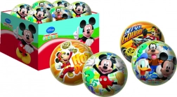 Gumená lopta s motívom Disney Mickey Mouse 15 cm