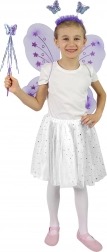 Motýlí kostým s čelenkou a paličkou
