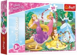 Puzzle 30 dielov - Byť princeznou Disney
