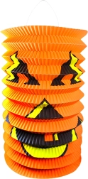 Lampión Halloween tekvica 15 cm