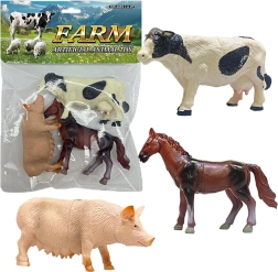 Sada figúrok farmárskych zvierat (3 ks)