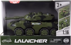 Interaktívna hračka Tank na batérie pre deti