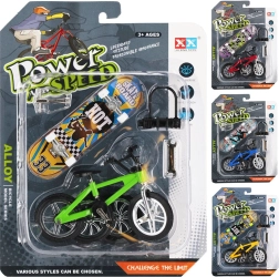 Mini skateboard s bicyklom a príslušenstvom