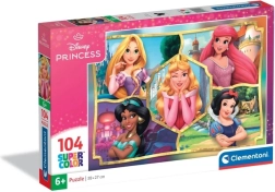 Puzzle 104 dielikov Disney Princezné Clementoni