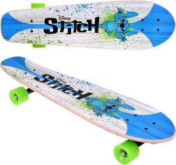 Drevený skateboard Disney Stitch pre deti do 50 kg