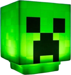Detská lampička Minecraft Creeper so zvukom