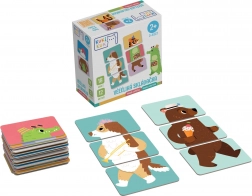 Véééliká skladačka Veselé zvieratká KukiKuk