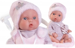 Antonio Juan Picolín - realistická bábika bábätko celovinylová 21 cm