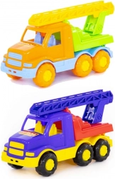 Plastové hasičské auto s výsuvným rebríkom