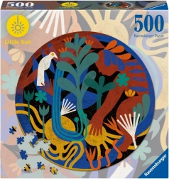 Puzzle RAVENSBURGER 500 dielikov – Malé slnká: Zmena (kruhové)