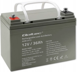 Akumulátor AGM 12 V 36 Ah, max. 540 A – QOLTEC
