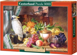 Puzzle 3000 dielikov Zátišie s papagájom, Josef Schuster