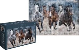 Puzzle Wild Horses: cválajúce kone 1000 dielikov