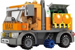 Kompatibilná stavebnica smetiari 157 ks BLOXO