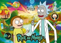 Trefl Puzzle 1000 dielikov Rick a Morty