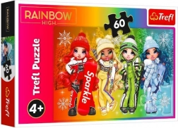 Puzzle 60 dielikov Radostné bábiky RAINBOW HIGH