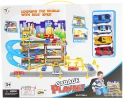 Trojposchodová garáž s autíčkami