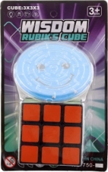 Skladacia kocka a hlavolamové bludisko