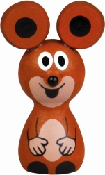 Magnetická drevená myška Detoa