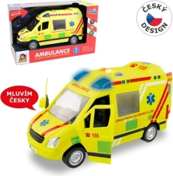 Ambulancia na batérie s českým hlasom 1:16
