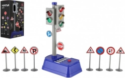 Detský semafor so značkami s efektmi