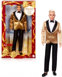 Zberateľská bábika BARBIE Ken Holiday 2025