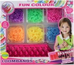 Kreatívna sada na výrobu náramkov z gumičiek