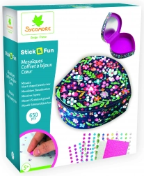 Stick & Fun - šperkovnica srdcový tvar