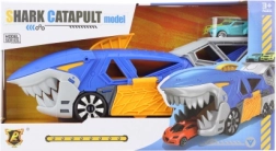 Žralok – vystreľovacia autodráha s dvoma autíčkami
