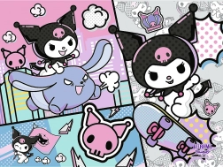 puzzle zábava s kuromi 30 dielikov