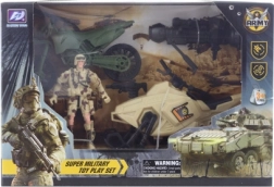 Vojenská sada so skútrom pre deti