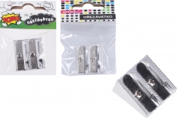 Kovové strúhadlo na dve ceruzky