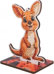 Diamantové maľovanie Na Zemi: Klokan