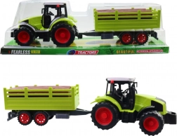 Traktor s prívesom na zotrvačník pre deti
