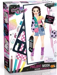 Kreatívna sada Projekt Moda Dizajnérky - Každodenné štýlovanie