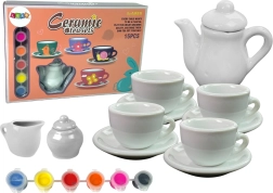 DIY maľovací porcelánový set na čaj