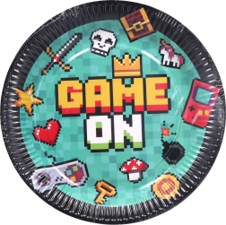 Papierové párty taniere HRA 23 cm – 6 ks