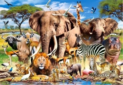 Puzzle 260 dielikov Savanna Animals