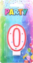 Tortová sviečka číslo 0