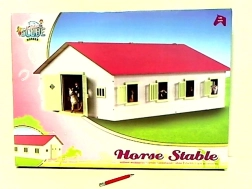 Drevená stajňa pre kone so siedmimi boxmi Kids Globe