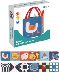 Senzorická knižka pre najmenších – kontrastné obrázky a aktivity