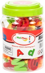 Magnetické písmená a číslice pre deti, 78 ks