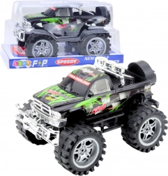 Terénne auto s pohonom zadných kolies zeleno‑čierne 27 cm