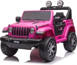 Detské elektrické autíčko BABY MIX JEEP WRANGLER RUBICON ružové