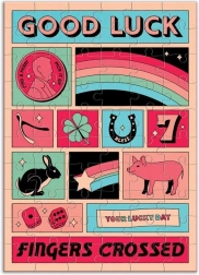 GALISON puzzle Veľa šťastia – 60 dielikov