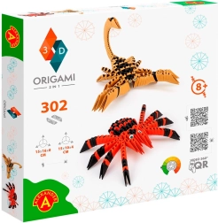 Alexander Origami 3D – sada 2v1 pavúk a škorpión